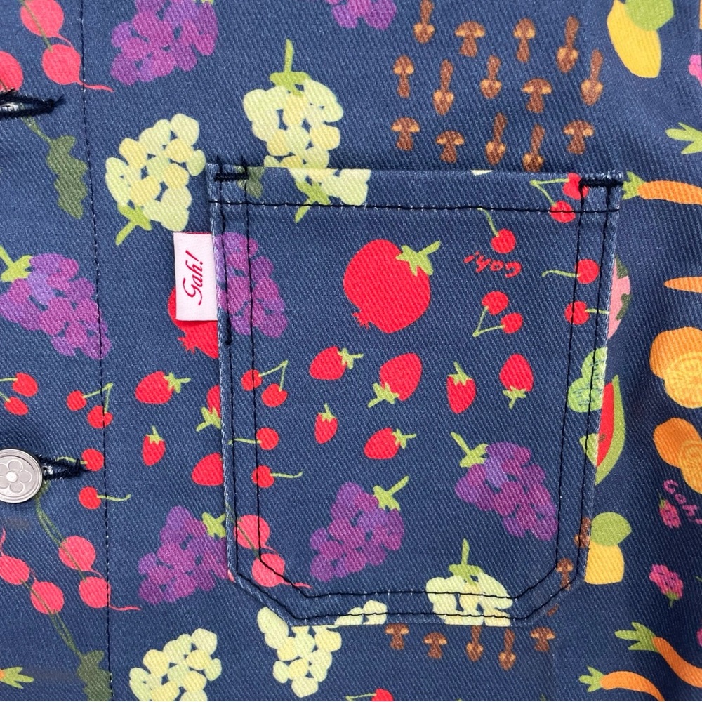 Lisa Says Gah x Free People Farmer’s Market Fruit Print Cropped Women’s - Picture 6 of 12
